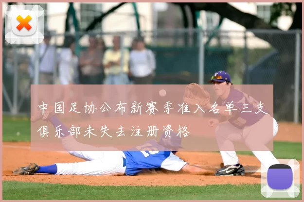 中国足协公布新赛季准入名单三支俱乐部未失去注册资格