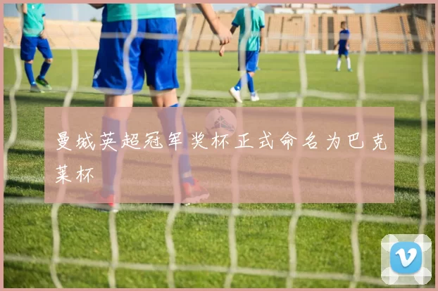 曼城英超冠军奖杯正式命名为巴克莱杯