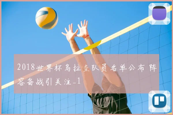 2018世界杯乌拉圭队员名单公布 阵容备战引关注_1