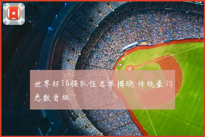 世界杯16强队伍名单揭晓 传统豪门悉数晋级